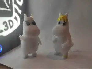 Moomin and snork maiden