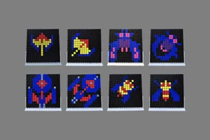 Galaga (8mm) Pixel Puzzle Collection