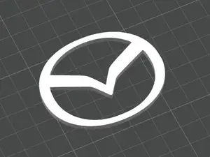 Mazda (New 2024) Emblem Logo - No Text