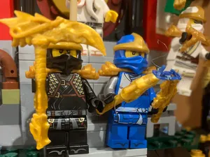 Ninjago Golden Elemental Weapons