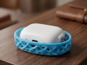 Organic Tech-Cradle: Apple Watch & AirPods Nest