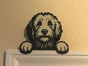 Goldendoodle Door Topper