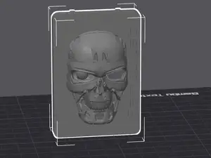 Bambulab A1 mini cover Terminator T800