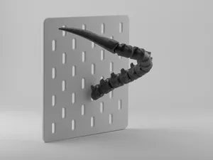 Xenomorph Tail - IKEA Skadis Deko - Wandhalter