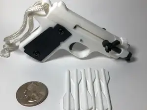 mini 1911 slingshot pistol
