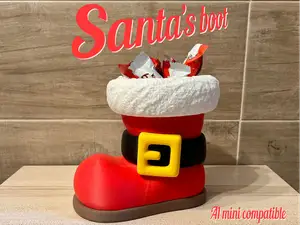 Stivale di babbo natale - No AMS - Contenitore