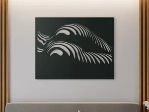 Curves 3D Wall Sticker