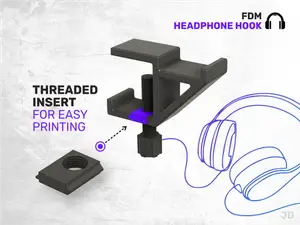 FDM Headphone Hook