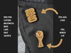 FIFA WORLD CUP AND LOGO 2026 PINS