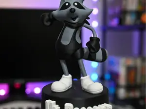 Resident Evil – Mr. Raccoon Mascot AMS Ready