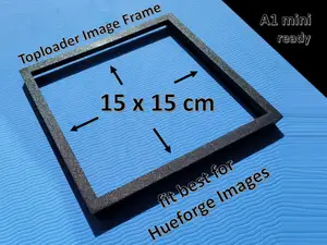 Toploader Image Frame 15x15 cm / Hueforge Pictures