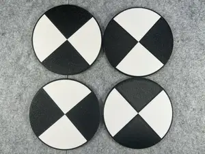 B/W 10 cm Ground Control Point for Aerial Imagery