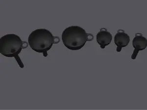 Funnel Set – Multiple Sizes (Ø100 mm / Ø60 mm)