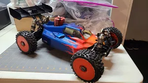 1/8 Scale RC Buggy Wing (41mm mounting holes)