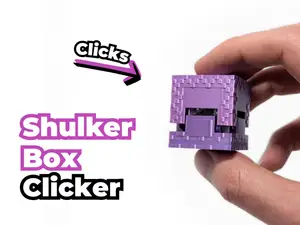 Shulker Box Clicker – Minecraft Fidget Toy