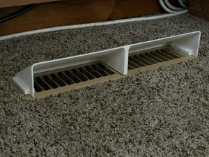 12" Floor Vent Air Diverter 