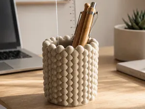 Bubble Mesh – Minimalist Desk & Vanity Organizer