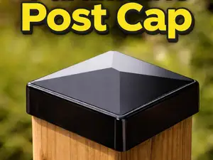 Parametric Post Cap (Custom Fit for Any Post Size)