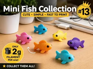 Mini Fish Fidget - Micro Zoo