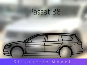 VW Passat B8 Silhouette-Modell