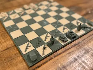 War Chess Set
