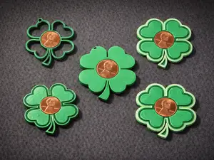 Lucky Tokens – St. Patrick’s Clover (US Penny)