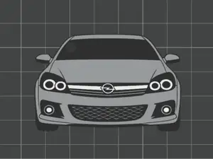 Car Keychain - Opel Astra H