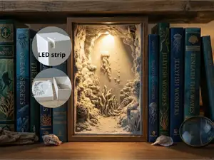 Deep Ocean Booknook Backlit