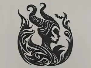 Maleficent Wall Art
