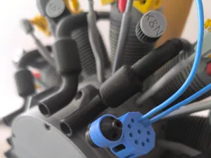 accessoires moteur radial à 9 cylindres motorisés