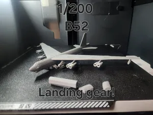 B52 model (landing gear) 1/200 scale