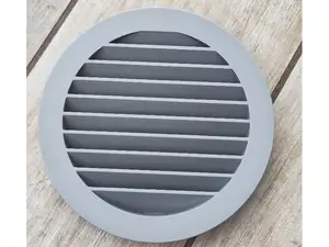 Bouche d'Aération pour Conduit Ø125 mm