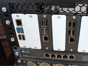 2U 7 SBC Holder for 10" Rack