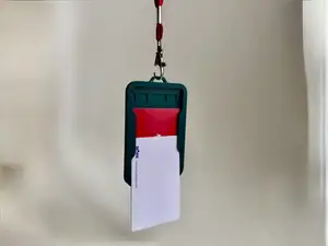Slip-in Badge ID card Holder 1to2 CARDS flatprint