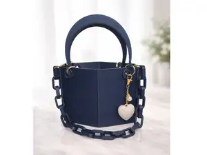 AMS Hexa Belle Top Handle Handbag