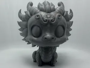 Dragon Chibi – Cute 3D Print