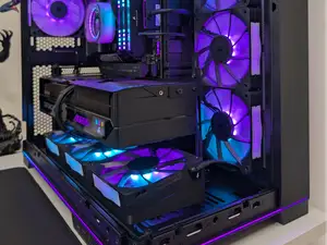 Angled Bottom Fan Bracket (10°)