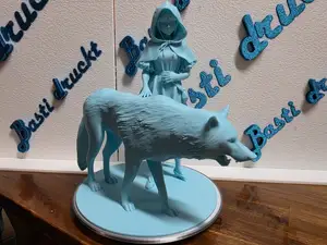Little Red Riding Hood and the Big Bad Wolf :-)