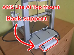 Back support (AMS Lite A1 Top Mount)