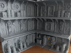 HAB Corner for Underhive Necromunda Tiles