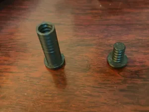 直徑10的插銷內置螺紋與螺絲對鎖