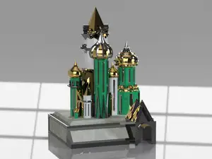 Saint Basil's Cathedral Moscow, Russia Inspired_Logan_Alefantis