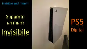 Supporto  da muro Invisibile PS5 Digital 