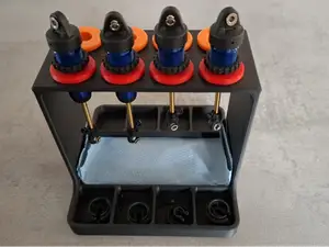 RC Shock Stand With trays, (8 shocks)