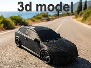 volvo c30 3d model