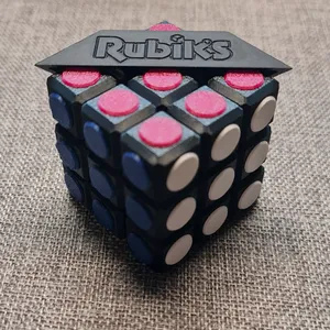 Rubiks Cube Stand (with logo)