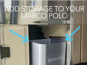 Storage box for Marco Polo V-Class gas compartment
