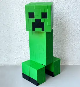 Minecraft creeper toy - positionable