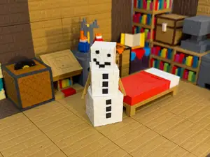 Minecraft Snow Man NO AMS