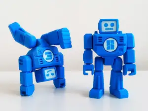 Robot Edd-e (Print in place, No AMS)
